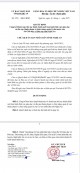 QĐ Công bố danh mục thủ tục hành chính mới ban hành lĩnh vực GD ĐT